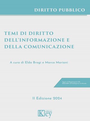 cover image of Temi di diritto dell'informazione e della comunicazione